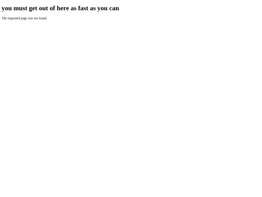 not_found screenshot