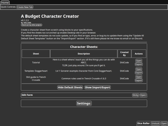 ABCC screenshot