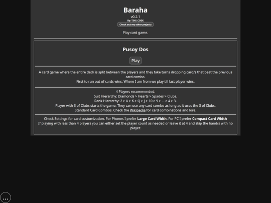 Baraha screenshot