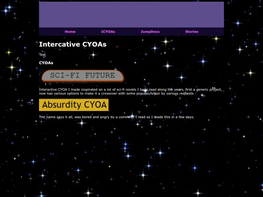 ICYOAs screenshot