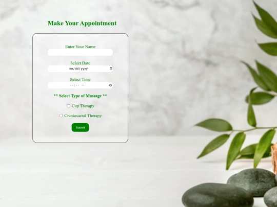 Massage/massage screenshot