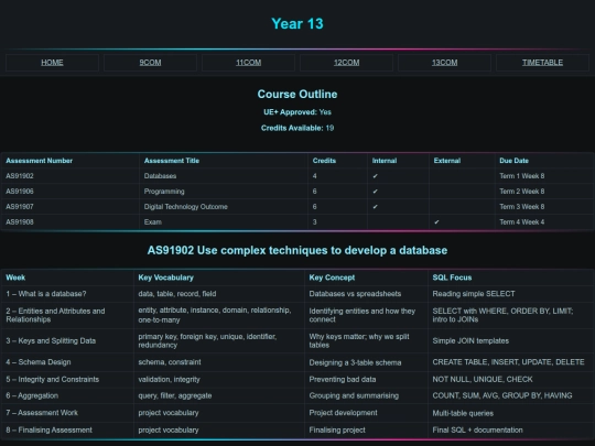 year13 screenshot