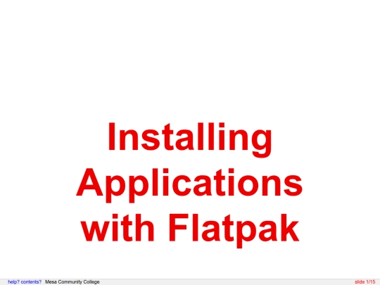 cis126rh/ch13-flatpak-review screenshot
