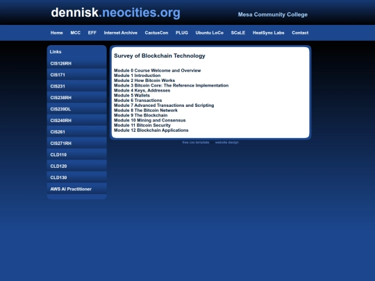 cis171 screenshot