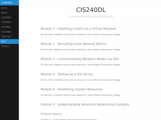 cis240dl screenshot