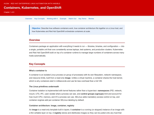 cis271rh/do180_ch01_containers_k8s_openshift screenshot