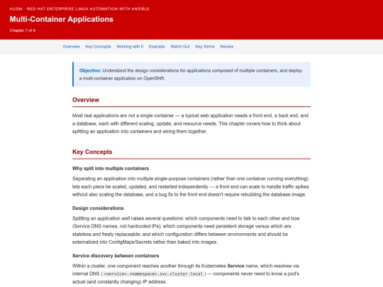 cis271rh/do180_ch07_multi_container_apps screenshot