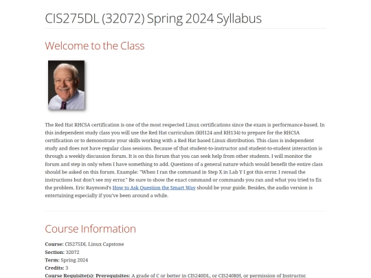 cis275dl/cis275dl_32072_spring_2024-tidy screenshot