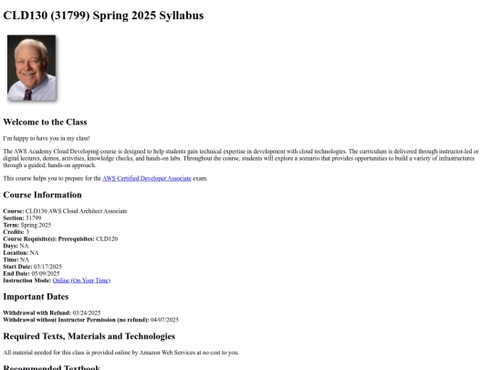 cld130/cld130_31799_spring_2025 screenshot