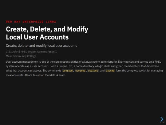 rhcsa/user-accounts-presentation screenshot