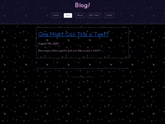 blog screenshot
