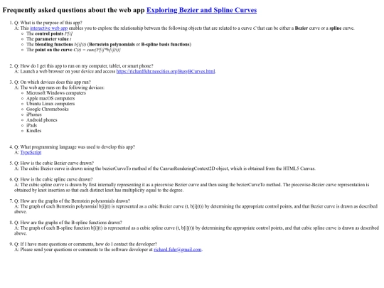 BusyBCurvesFAQ screenshot