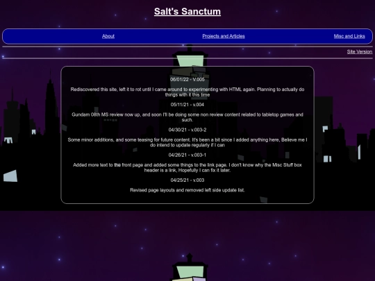 updates screenshot