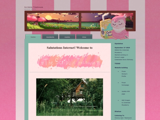 homepage screenshot