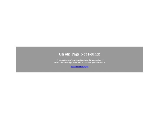 not_found screenshot