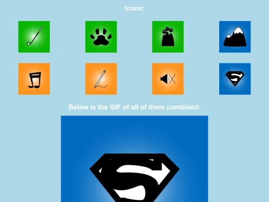 Icons screenshot
