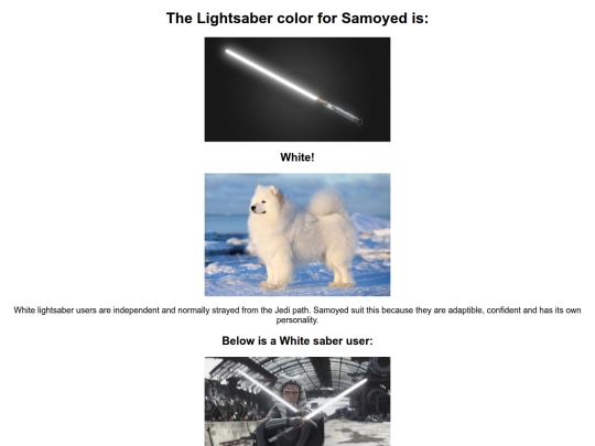 Samoyed screenshot