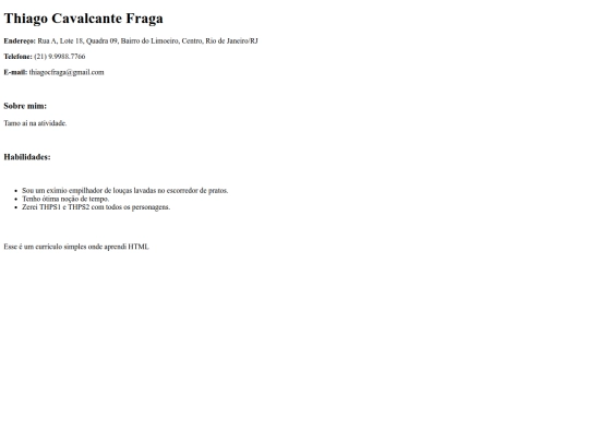 curriculo screenshot