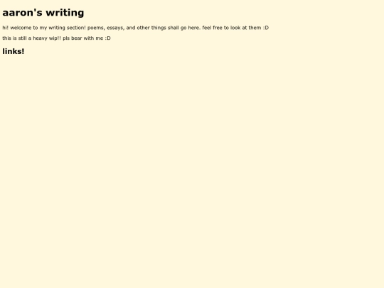 writing screenshot