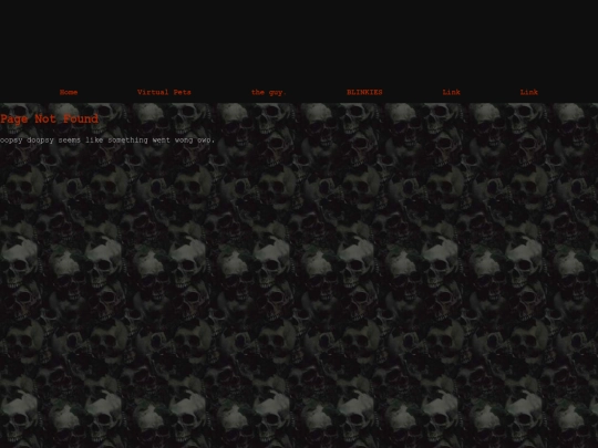 not_found screenshot