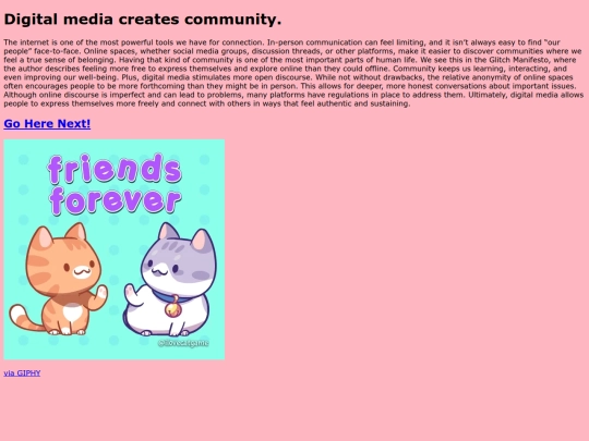 community screenshot