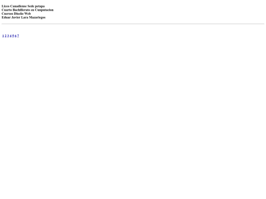 menu. screenshot