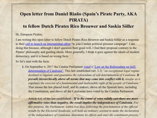 openLetter screenshot