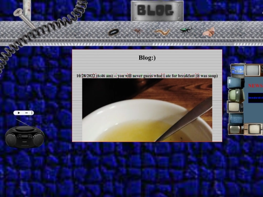 blog screenshot