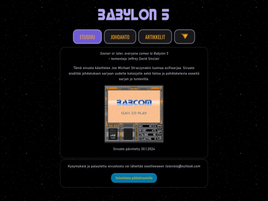 babylon5 screenshot