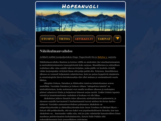 hopeanuoli/artikkelit/nakokulmanvaihdos screenshot