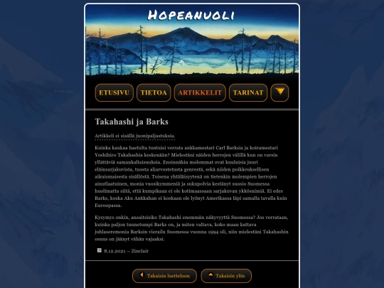 hopeanuoli/artikkelit/takahashi-ja-barks screenshot