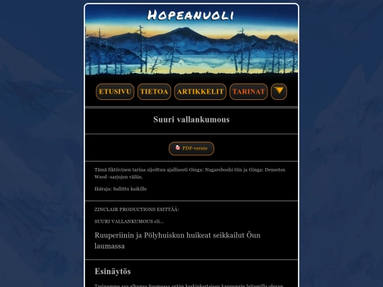 hopeanuoli/tarinat/suuri-vallankumous screenshot