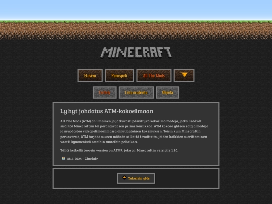 minecraft/allthemods/esittely screenshot