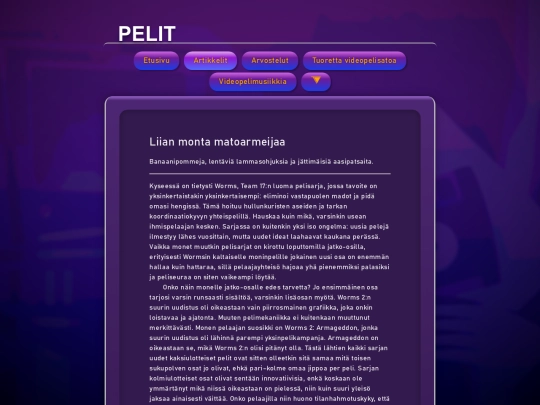 pelit/artikkelit/liian-monta-matoarmeijaa screenshot