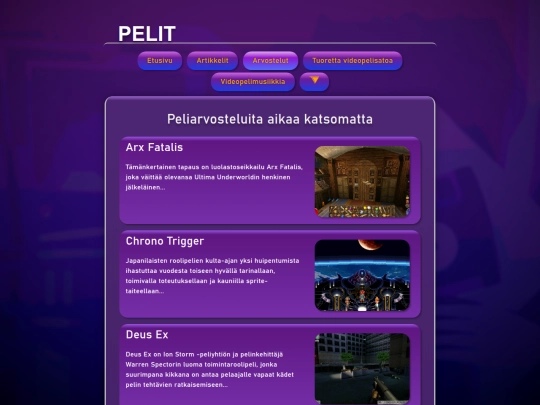 pelit/arvostelut screenshot