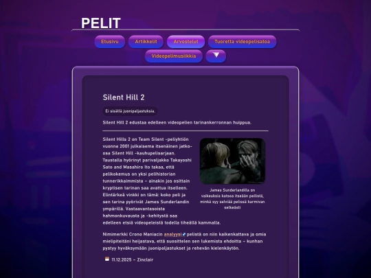 pelit/arvostelut/silent-hill2 screenshot