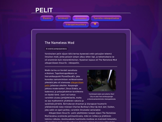 pelit/arvostelut/the-nameless-mod screenshot