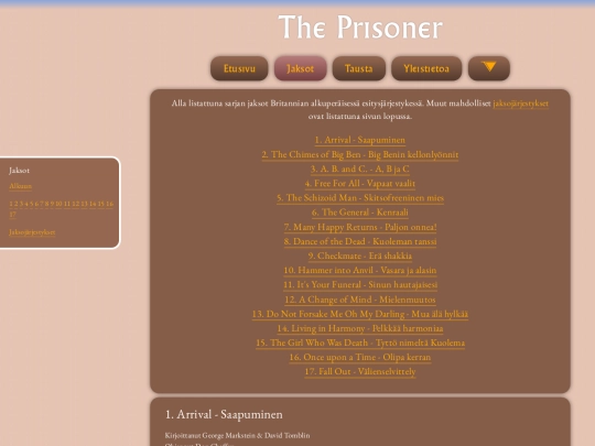 prisoner/jaksot screenshot