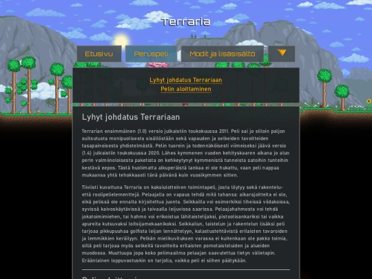 terraria/peruspeli screenshot