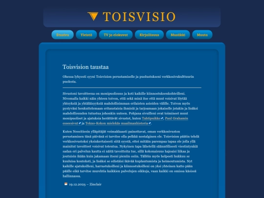 toisvision-taustaa screenshot