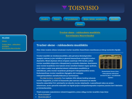 tv/musiikki screenshot