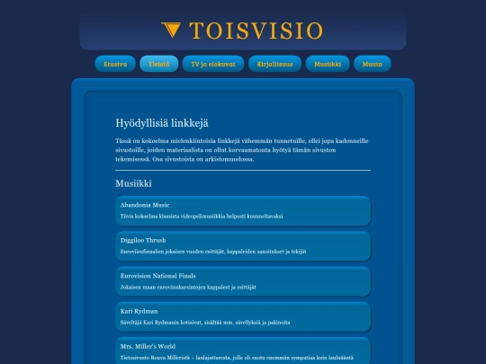 yleista/linkit screenshot