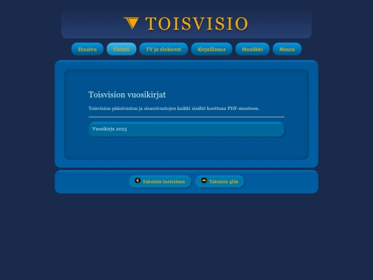 yleista/vuosikirjat screenshot