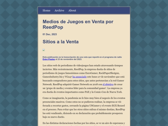 posts/2023-12-01-Medios-de-Juegos-en-Venta-por-ReedPop screenshot