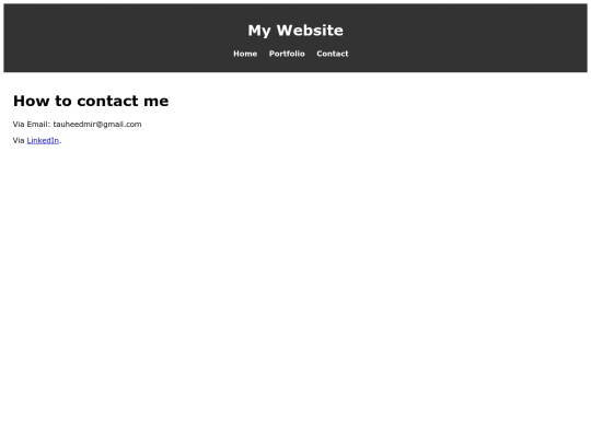 contact screenshot