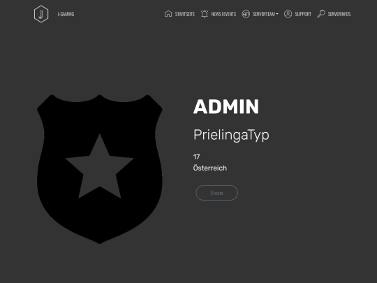 admin screenshot