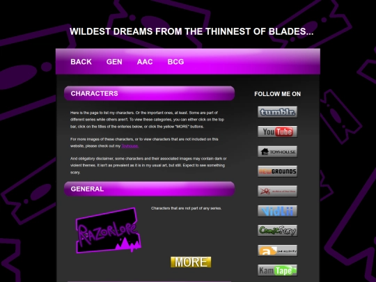characters screenshot