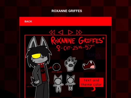 characters/pages/aac/roxanne-griffes-1 screenshot