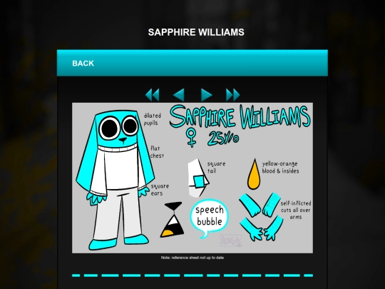 characters/pages/bcg/sapphire-williams screenshot