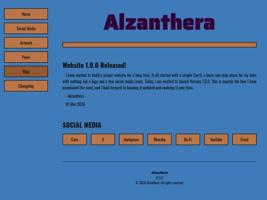 blog/2-Website_1.0.0_released screenshot